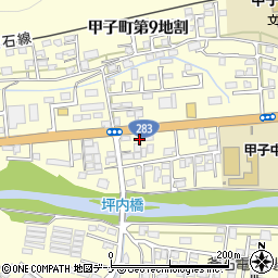 岩手県釜石市甲子町第９地割263-30周辺の地図