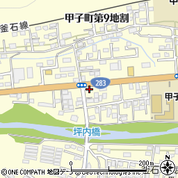 岩手県釜石市甲子町第９地割263-13周辺の地図