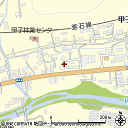 岩手県釜石市甲子町第９地割7-19周辺の地図