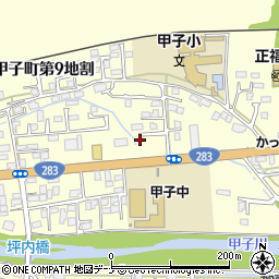 岩手県釜石市甲子町第９地割145-6周辺の地図