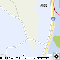 〒012-1101 秋田県雄勝郡羽後町大沢の地図