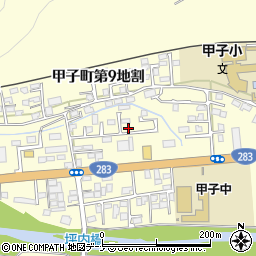 岩手県釜石市甲子町第９地割132-9周辺の地図