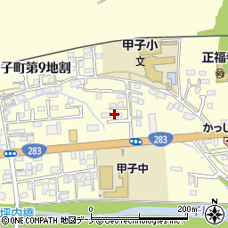 岩手県釜石市甲子町第９地割145-9周辺の地図