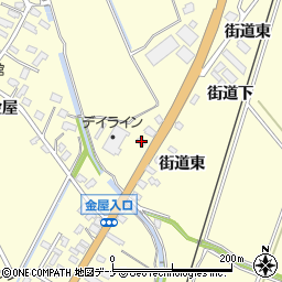 秋田県横手市平鹿町醍醐当面町10周辺の地図