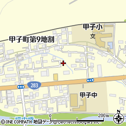 岩手県釜石市甲子町第９地割134-6周辺の地図