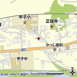 岩手県釜石市甲子町第９地割90-6周辺の地図