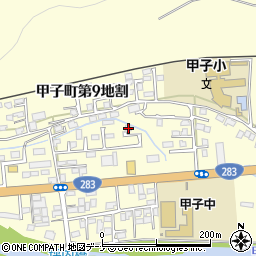 岩手県釜石市甲子町第９地割134-8周辺の地図