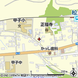 岩手県釜石市甲子町第９地割109周辺の地図