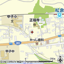 岩手県釜石市甲子町第９地割109-7周辺の地図