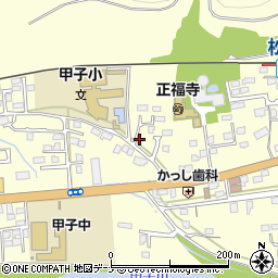 岩手県釜石市甲子町第９地割109-16周辺の地図