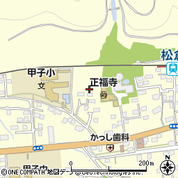 岩手県釜石市甲子町第９地割105周辺の地図