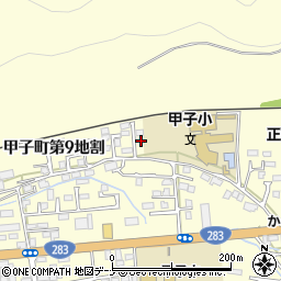 岩手県釜石市甲子町第９地割82-7周辺の地図