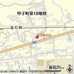 宝介 釜石店周辺の地図
