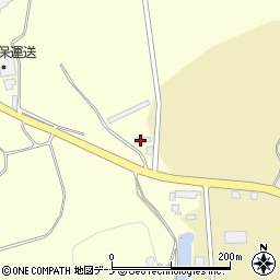 秋田県にかほ市金浦長倉山2周辺の地図