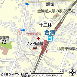 金浦駅前周辺の地図
