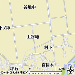 秋田県にかほ市樋目野周辺の地図