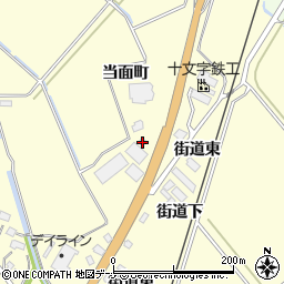 秋田県横手市平鹿町醍醐当面町79-1周辺の地図