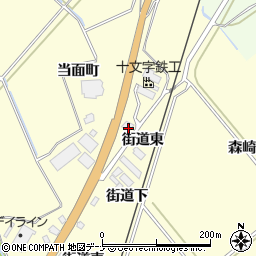 秋田県横手市平鹿町醍醐当面町79-2周辺の地図
