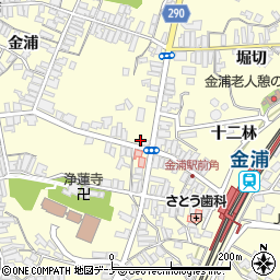 小池菓子舗金浦店周辺の地図