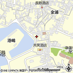 秋田県にかほ市金浦金浦119-3周辺の地図