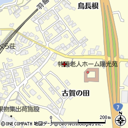 秋田県にかほ市金浦十二林113-4周辺の地図