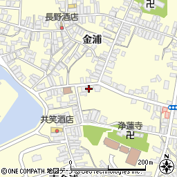 秋田県にかほ市金浦金浦324周辺の地図