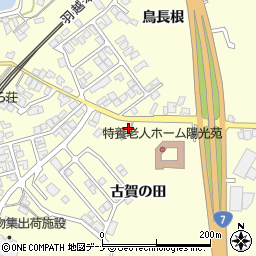 秋田県にかほ市金浦十二林113周辺の地図