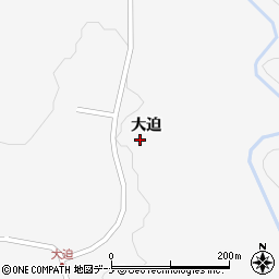 岩手県奥州市江刺稲瀬大迫209周辺の地図