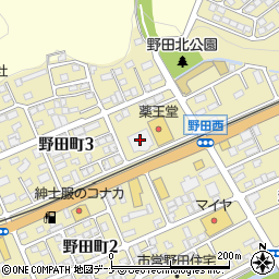 釜石典礼会館周辺の地図
