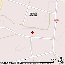 秋田県にかほ市馬場細久保50周辺の地図