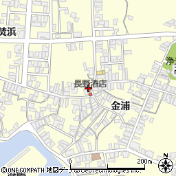 秋田県にかほ市金浦金浦203周辺の地図