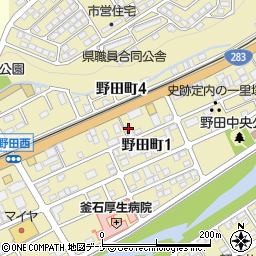 中華飯店 颯龍 釜石店周辺の地図