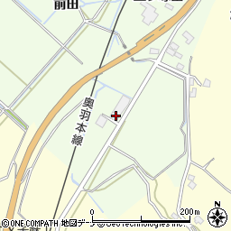 秋田県横手市外目三ツ塚山249周辺の地図