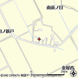 秋田県横手市平鹿町醍醐田ノ新戸周辺の地図