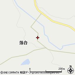 岩手県奥州市江刺広瀬落合136周辺の地図