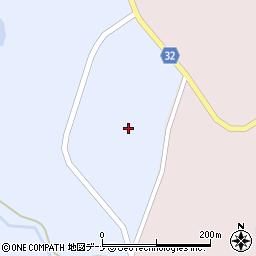 秋田県にかほ市院内（川上）周辺の地図