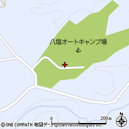 秋田県由利本荘市東由利田代沢中周辺の地図