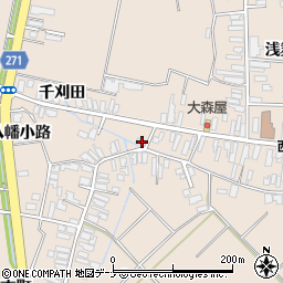 秋田県横手市平鹿町浅舞浅舞135周辺の地図