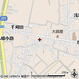秋田県横手市平鹿町浅舞浅舞136-7周辺の地図