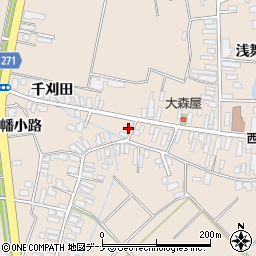 秋田県横手市平鹿町浅舞浅舞136-6周辺の地図