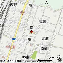 北上市役所　南保育園周辺の地図