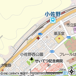 佐野食堂周辺の地図