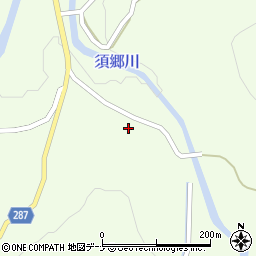 秋田県由利本荘市西沢上屋敷59周辺の地図