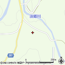 秋田県由利本荘市西沢上屋敷51周辺の地図