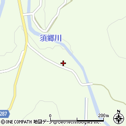 秋田県由利本荘市西沢上屋敷52周辺の地図