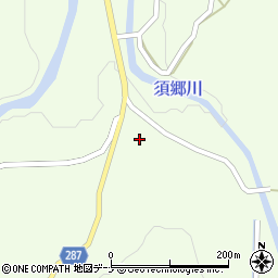秋田県由利本荘市西沢上屋敷46周辺の地図
