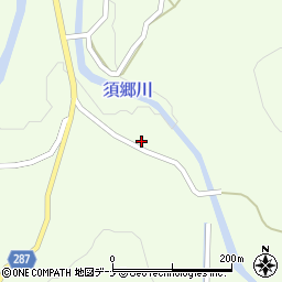 秋田県由利本荘市西沢上屋敷56周辺の地図