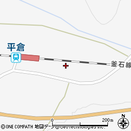 岩手県遠野市上郷町細越１５地割周辺の地図