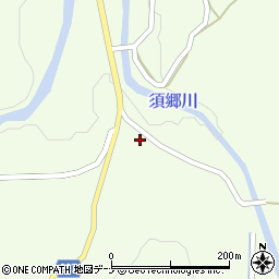 秋田県由利本荘市西沢上屋敷45周辺の地図