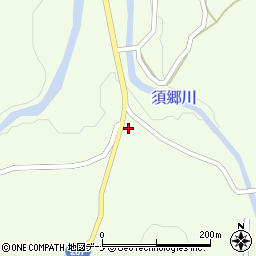 秋田県由利本荘市西沢上屋敷43周辺の地図